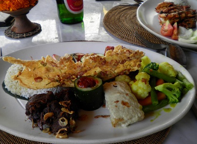 タンジュンサリ,レストラン,ナシチャンプル